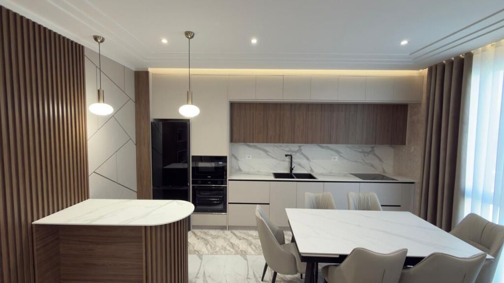 Rent, Apartment 2+ 1+ 2 + Parking Space, Jordan Misja, Tirane. Empire69775