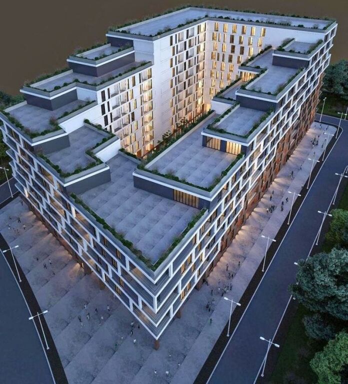 Apartment with veranda