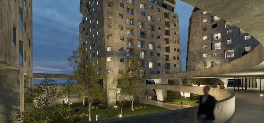 Apartment 2+1+2 for Sale – Shqiponja Square Building!📍🦅