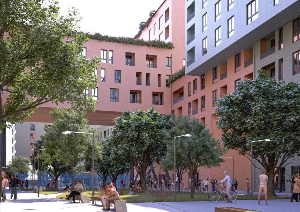 Super çmim! Apartament 2+1+2 në Shitje në 📍 Porcelan,  tek Splendor Residence. 1500€/m2 = 💶 174'100€