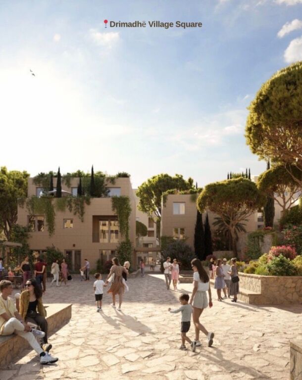 Appartamento 3+1 in Vendita Square Village-Dhërmi