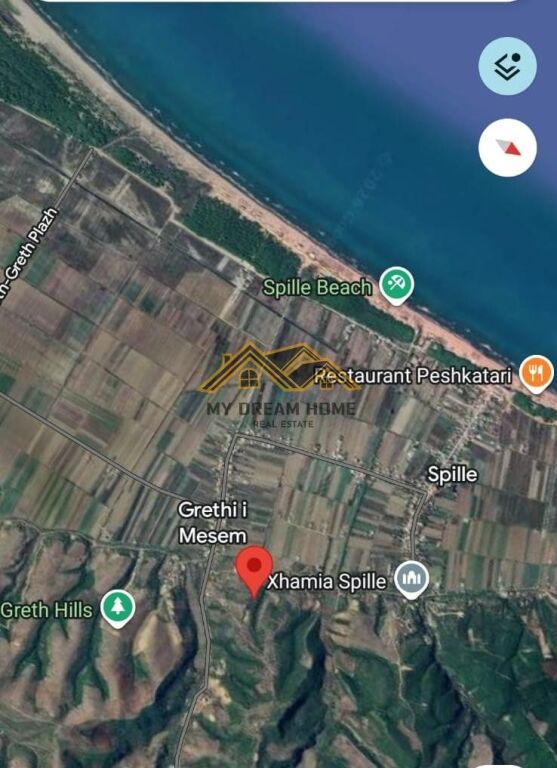 SHITET TOKE 2600 M2 NE SPILLE KODER ME PAMJE PIKTORESK DETIT