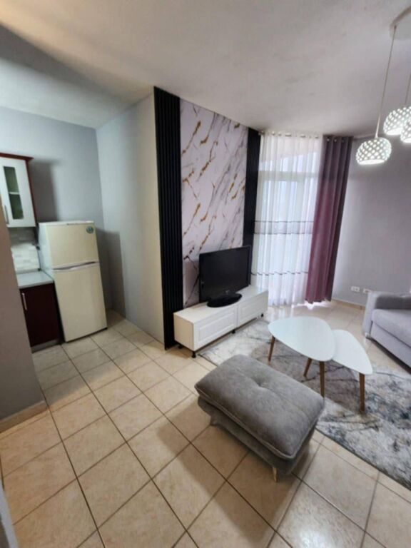 For rent, Apartment 1+1, At Iliria Beach – Durrës.(300 thousand leke)
