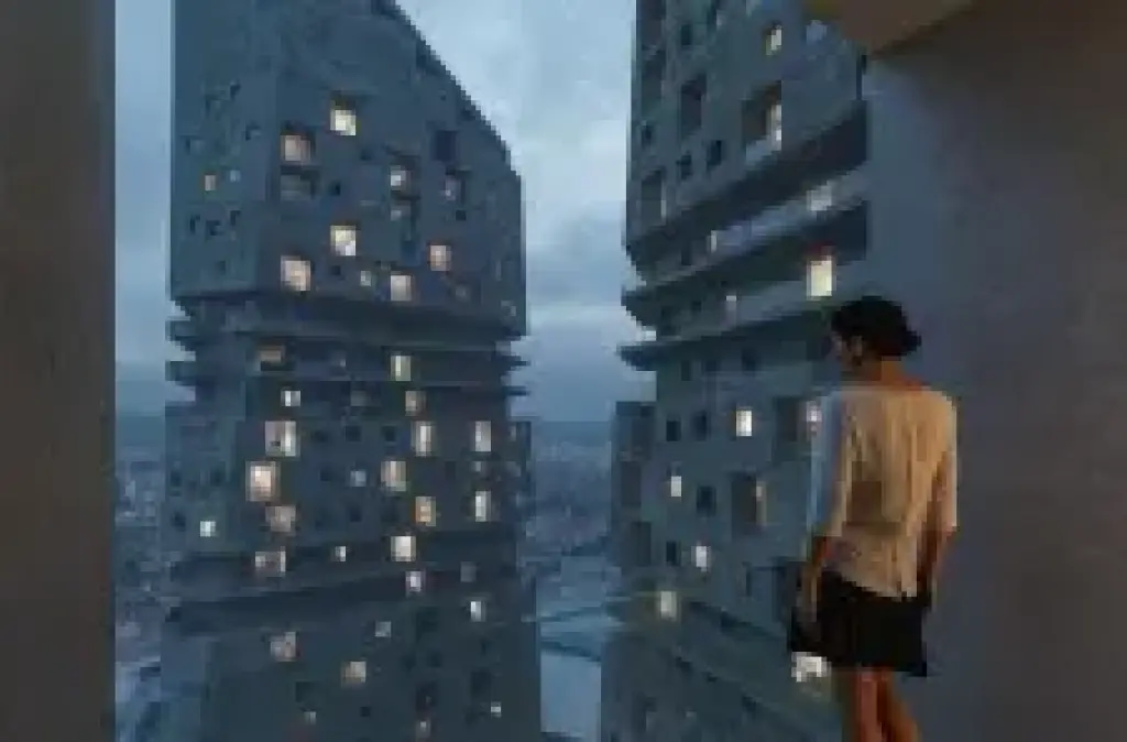 🏡 Apartament 1+1 për Shitje – Shqiponja Square Building