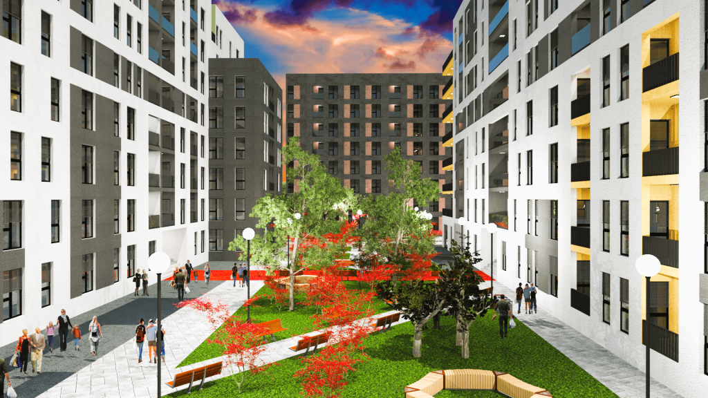 🌃Appartamento 1+1 in vendita a Tirana Entry📍 Ex Piazza Shqiponja.