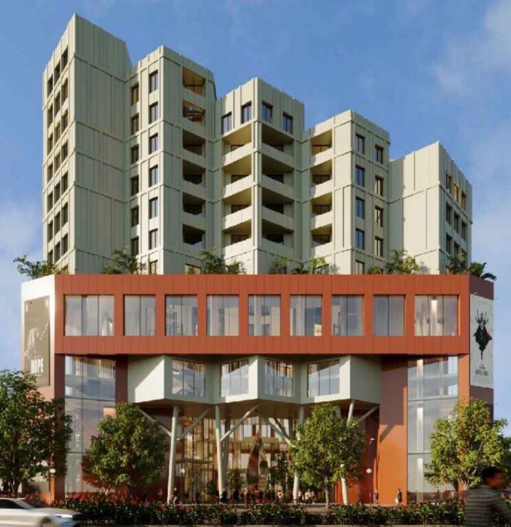 Shitet apartament 2+1+2 Colonnade Rruga Dritan Hoxha