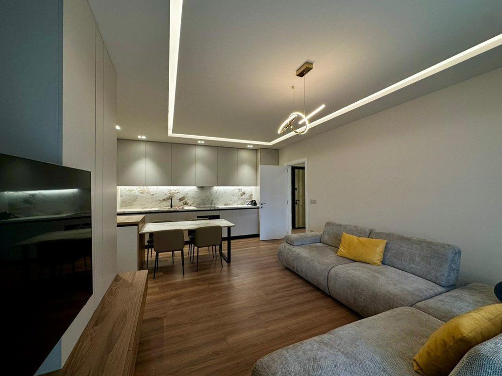 Apartment 1+1 For Rent + Parking Spot at Pazari i Ri, Tirana