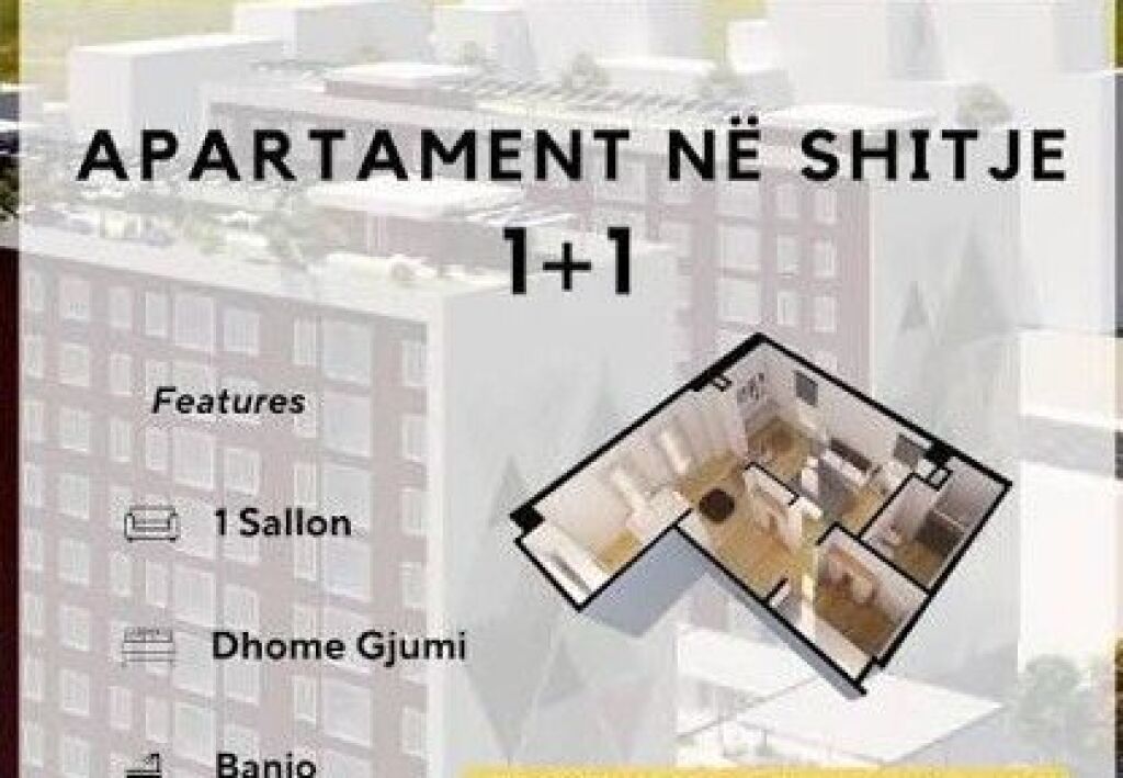 FOR SALE APARTMENT 1+1- FORMER PARK