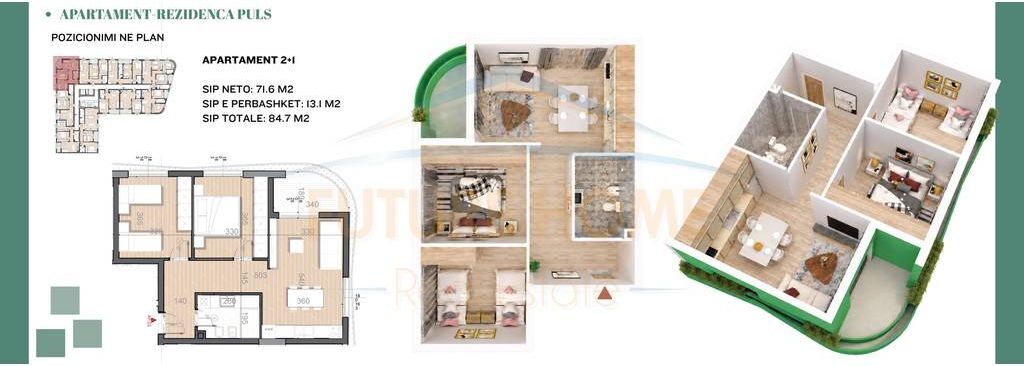DISPONGO PLANIMETRIE 1+1/2+1/3+1 PRESSO LA RESIDENZA PULS, QUALITÀ, POSIZIONE, PREZZI COMPETITIVI