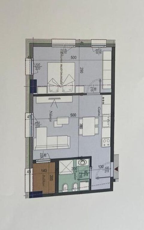 🏡 Shitet Apartament 1+1 tek Tirana Entry
