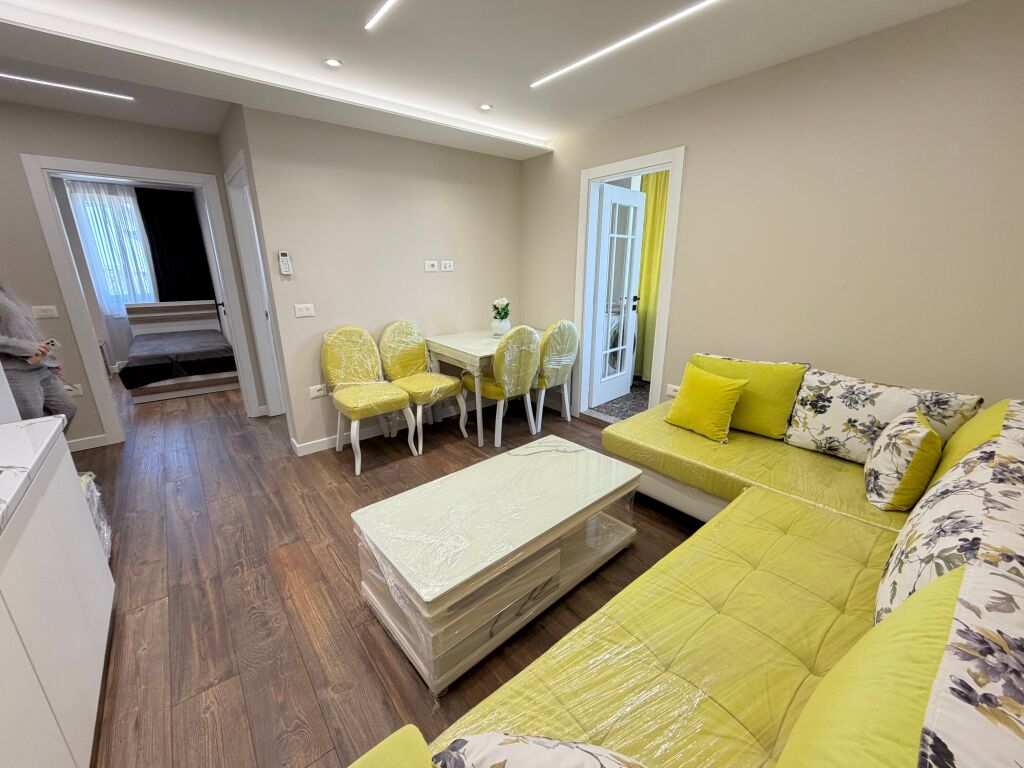 Apartment 2+1+2 for rent in Sauk  📍 Location: Sauk 🏢 Floor: 1 🛏️ Typology: 2+1+2 🛋️ The apartment is newly furnished and equipped with all necessary conditions for a comfortable living. 💶 Price: 450 €/month  