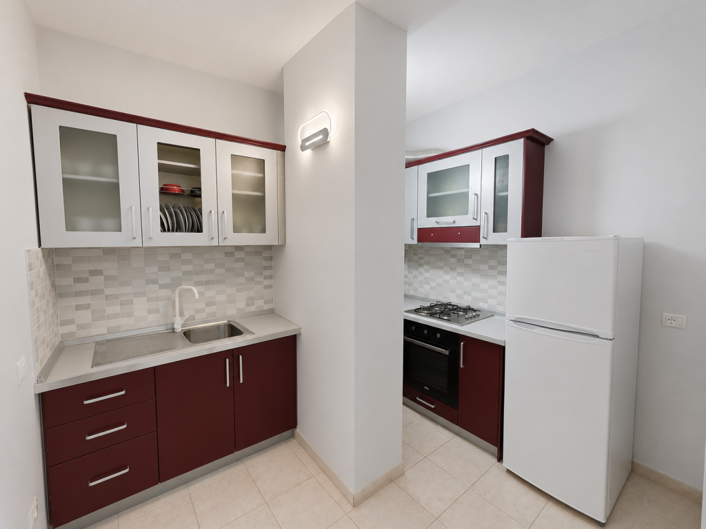 Apartament me qira 1+1 Plazh Hekurudha