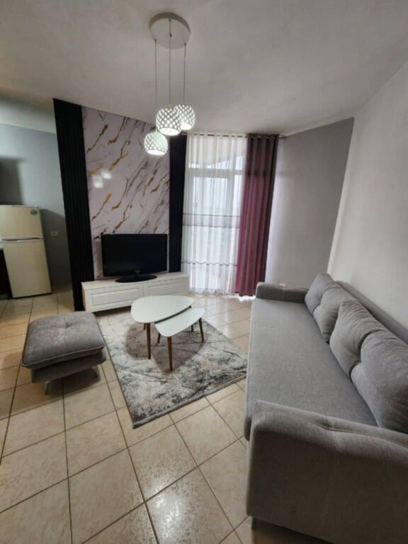 For rent, Apartment 1+1, At Iliria Beach – Durrës.(300 thousand leke)
