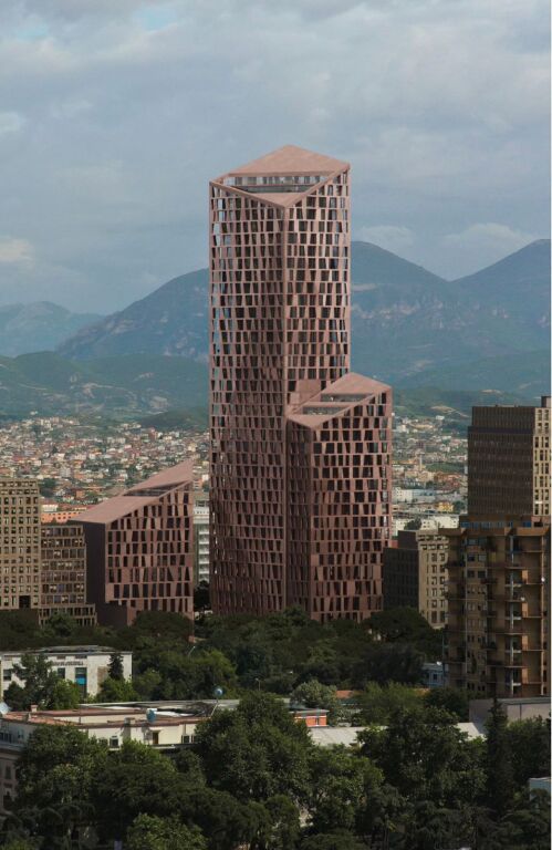 APARTAMENT 1+1 PËR SHITJE TEK TIRANA NEW BOULEVARD TOWER