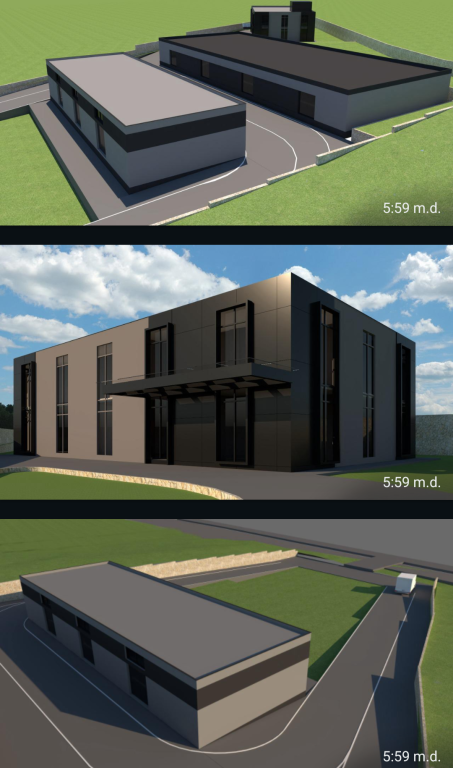 7300m land for sale together with building permit for warehouse