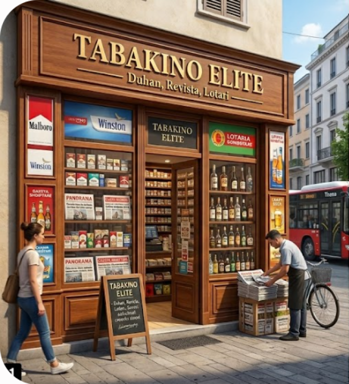 🏪Jepet me Qira Ambient për Tabacchino + Shitet Biznesi – Porcelan, Tiranë