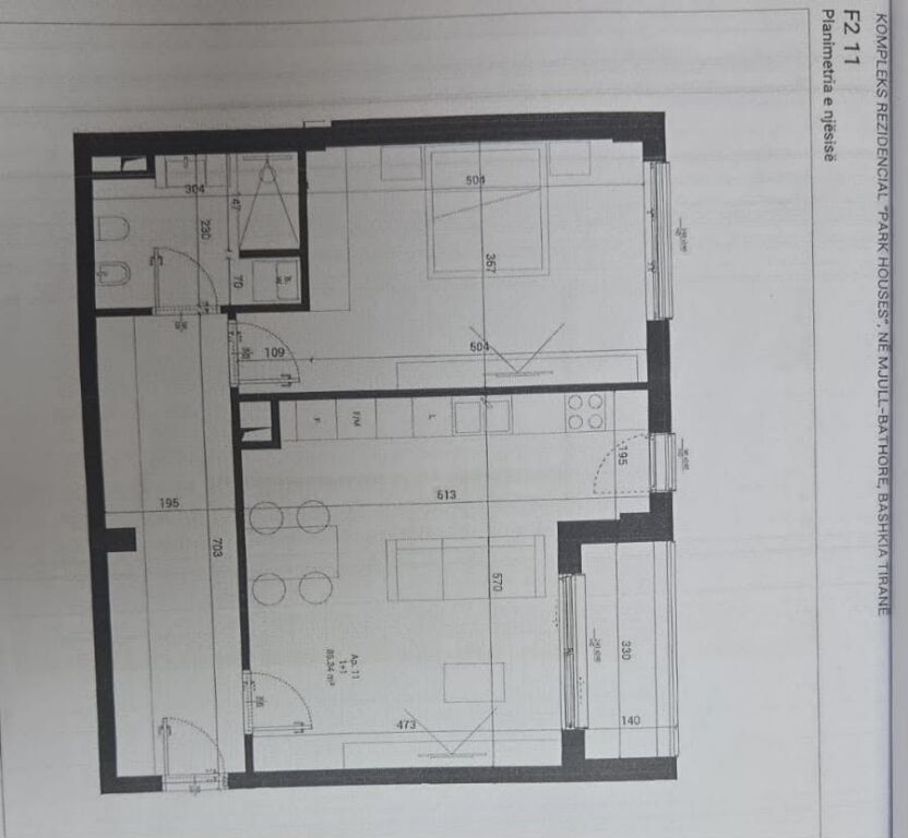 🏡 Appartamento 1+1 in Vendita – Mjull-Bathore | Park Houses