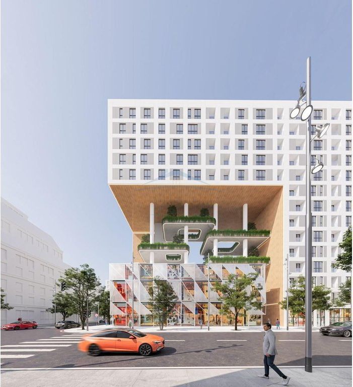 For sale, Apartment 2+1+2, SanPaolo Boulevard Residence, Tirana. Empire61656