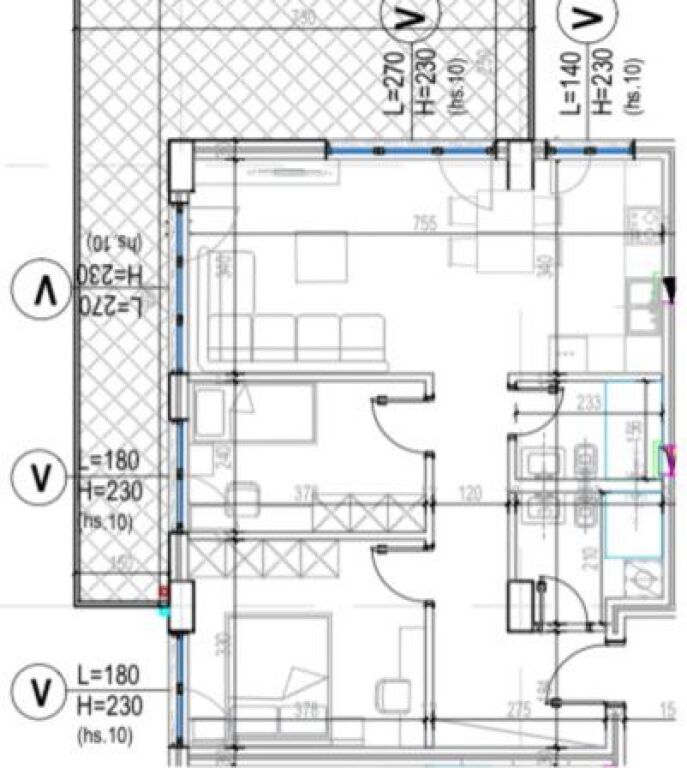 ☀️ Appartamento 2+1+2 con Veranda, in Vendita – Kodra e Diellit 2!☀️