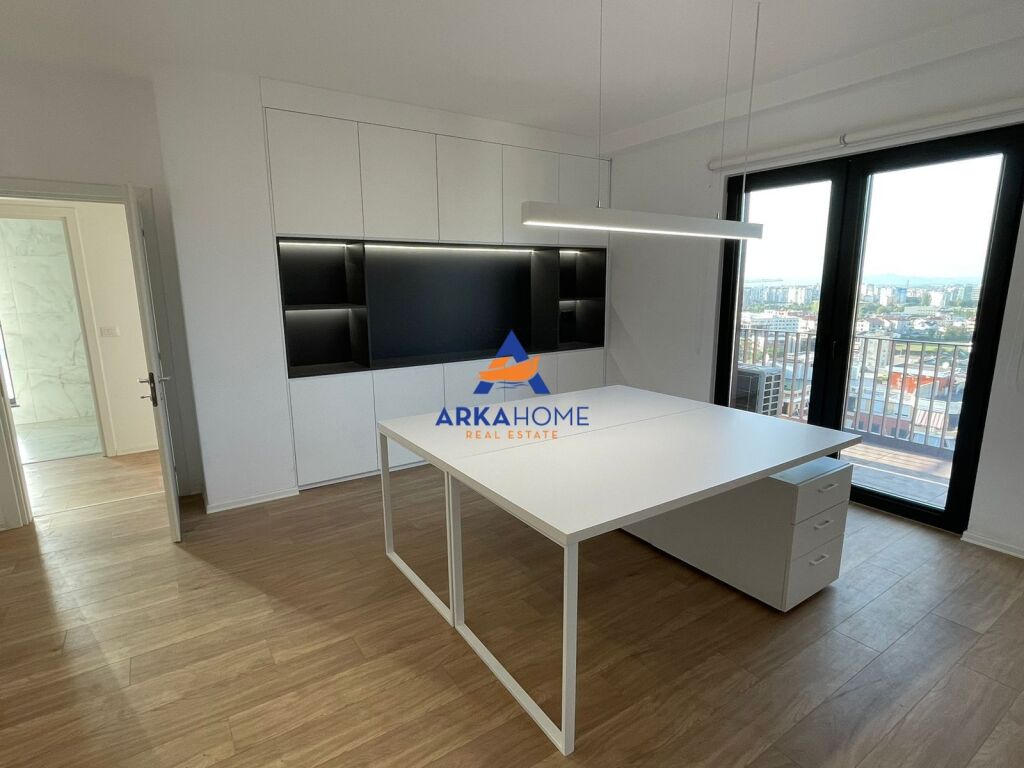 UFFICIO IN AFFITTO 124.6M2 "GARDEN BUILDING, VIA KAVAJËS" 1500 EURO