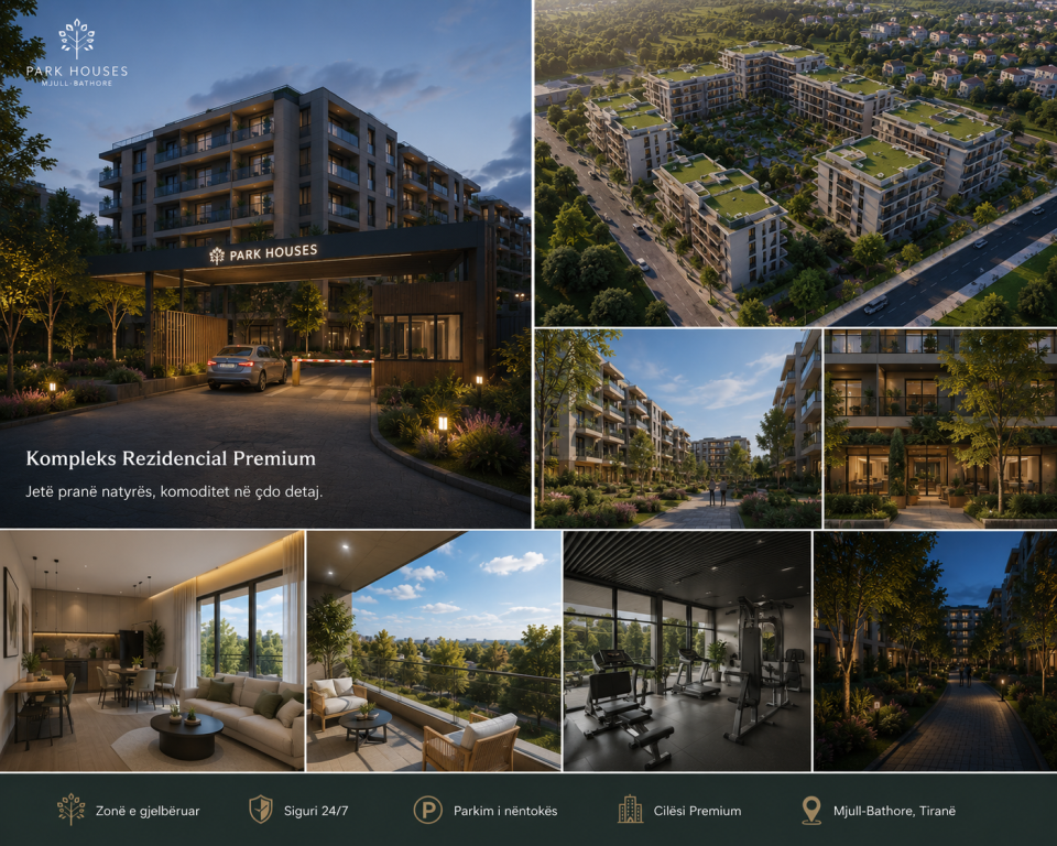🏡 Appartamento 1+1 in Vendita – Mjull-Bathore | Park Houses