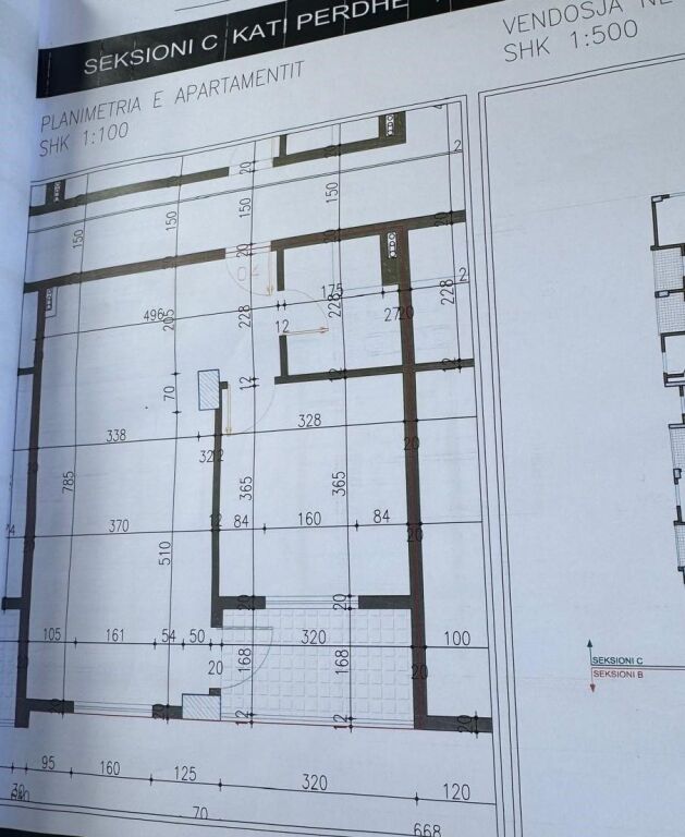 APPARTAMENTO 1+1 IN VENDITA A PASKUQAN 71000 euro
