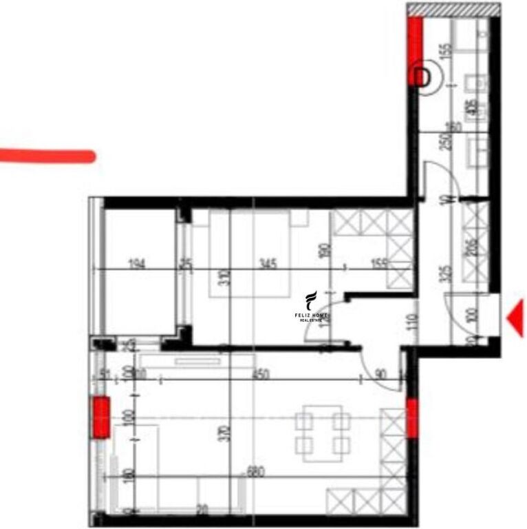 VENDESI APPARTAMENTO 1+1 PASKUQAN 9.160.000 LEKE FH-77649