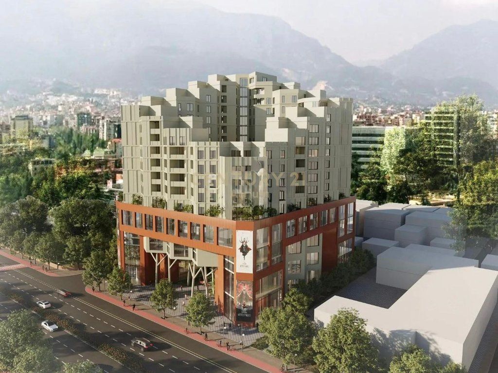 APARTMENT 1+1 FOR SALE IN THE COLONNADE RESIDENCE NEAR ZOGU I ZI, TIRANA!!