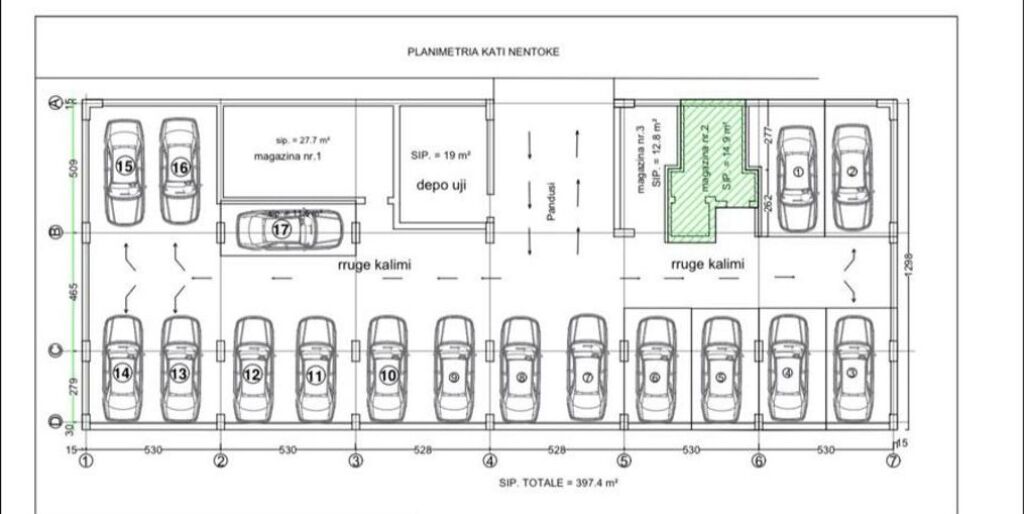 FOR SALE 17 PARKING SPACES + WAREHOUSE NEAR THE FORMER UET