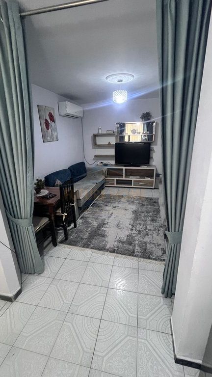 For rent near Partizani School, in Selvia, a comfortable and furnished apartment, located in a very accessible area and close to all necessary facilities.