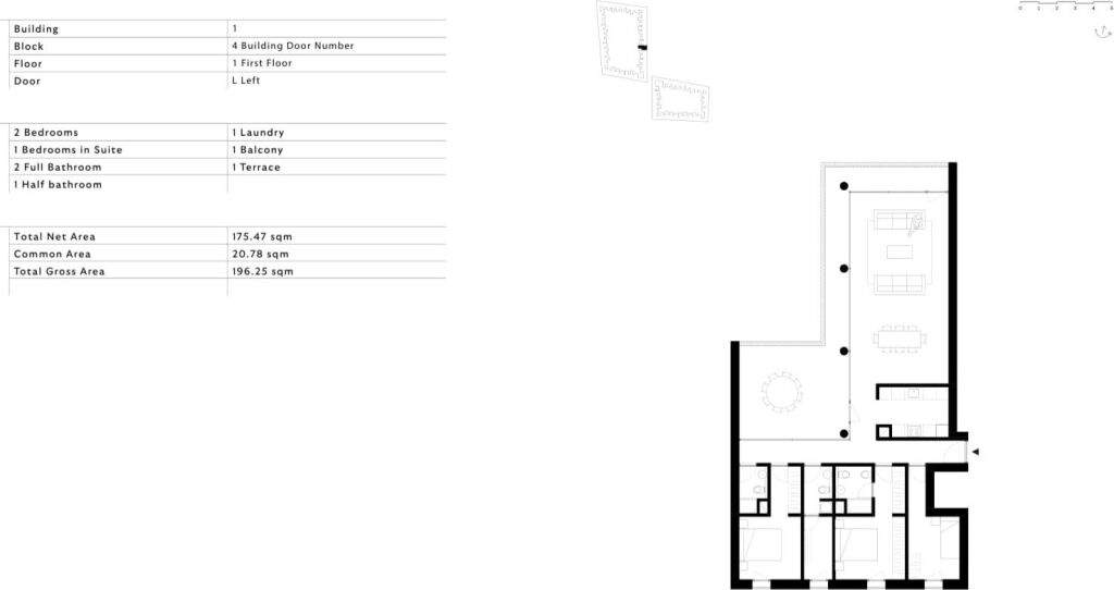📌 Apartament 3+1+3 për shitje