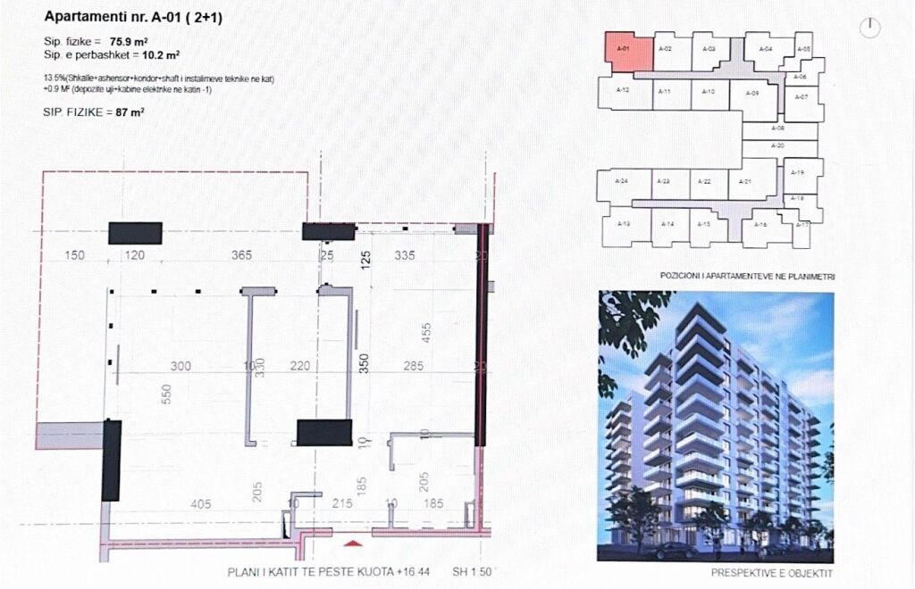 🏡 Shitet Apartament 2+1 në Shëngjin
