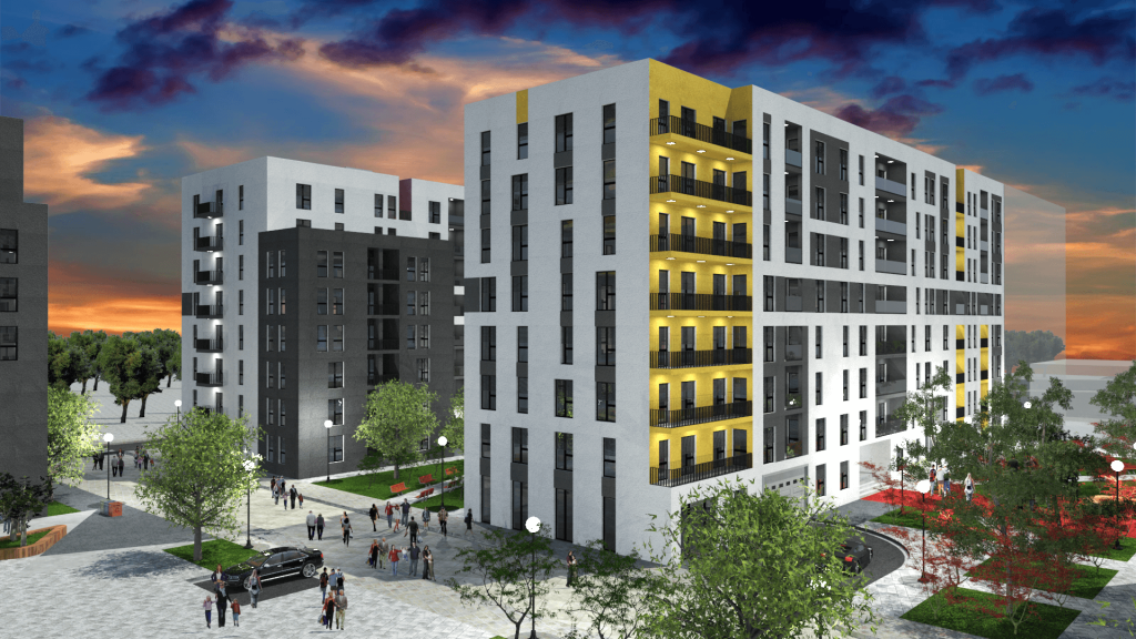 Apartment 2+1+2 for Sale - Former Customs, Tirana Entry 2
