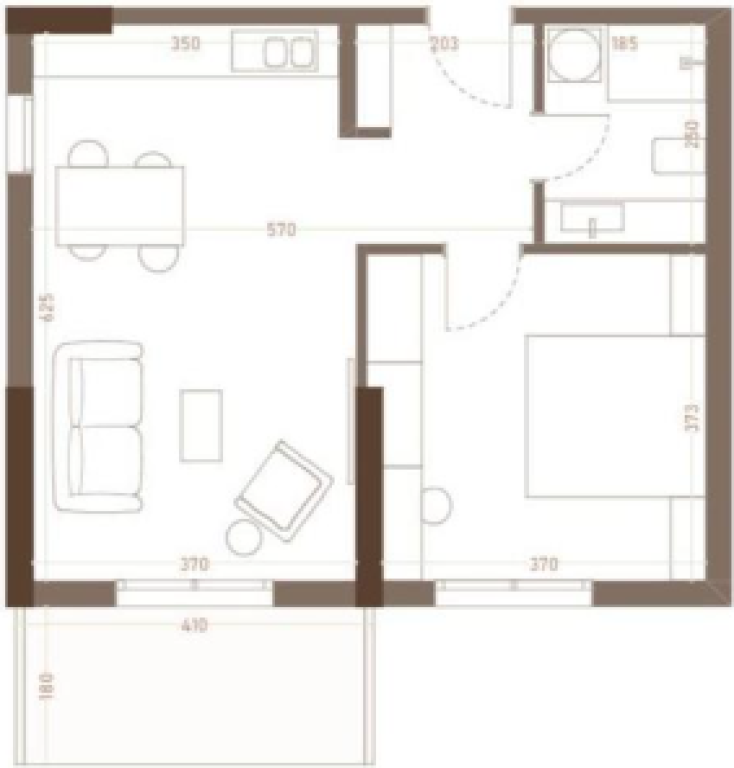 🏖️ SHITET APARTAMENT 1+1 – REZIDENCA HERA by EPIDAMN, GOLEM 🌊✨