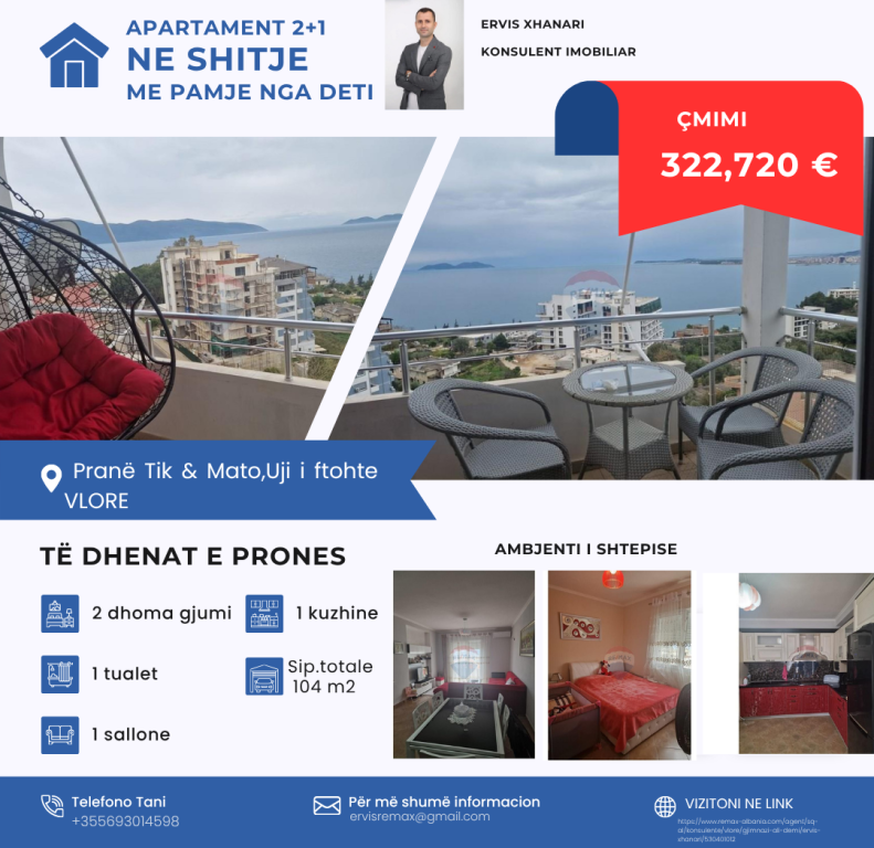 APARTMENT WITH SEA VIEW 2+1
