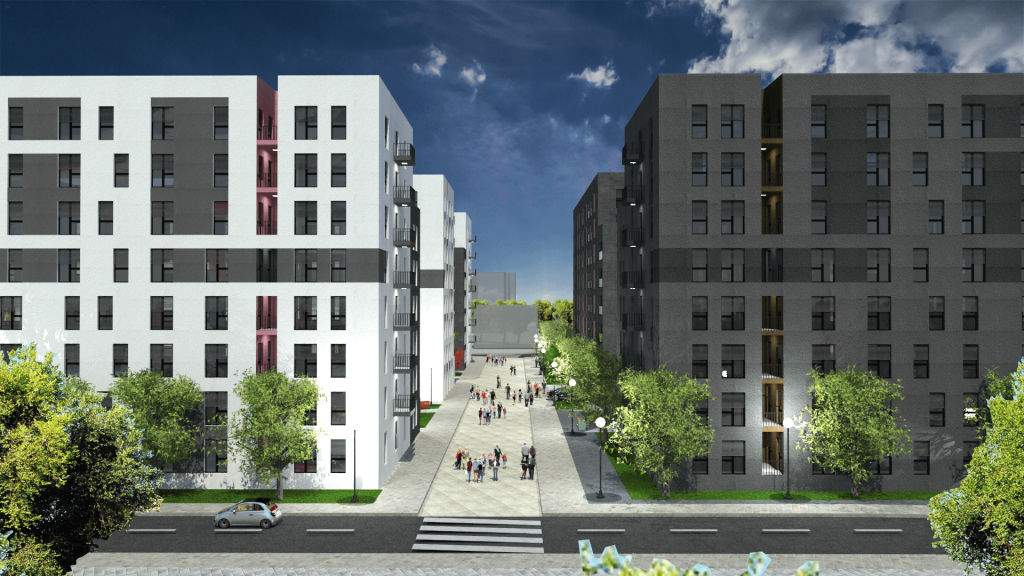 Apartment 2+1+2 for Sale - Former Customs, Tirana Entry 2