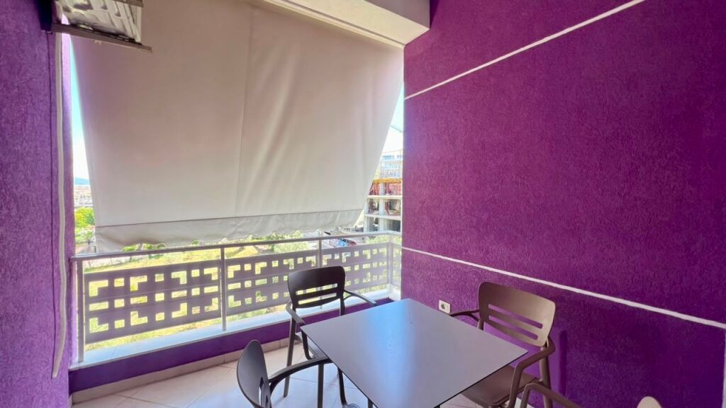 For Rent: Premium 1+1 Apartment + 1 Garage 🅿️📍 Botanical Garden (Near the Mosque) – 4th Floor – 70m² – 70,000 ALL/Month || Never Lived In Before, 100% Brand New ✨️