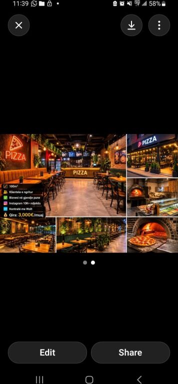 Business premises for rent Pazari i Ri !