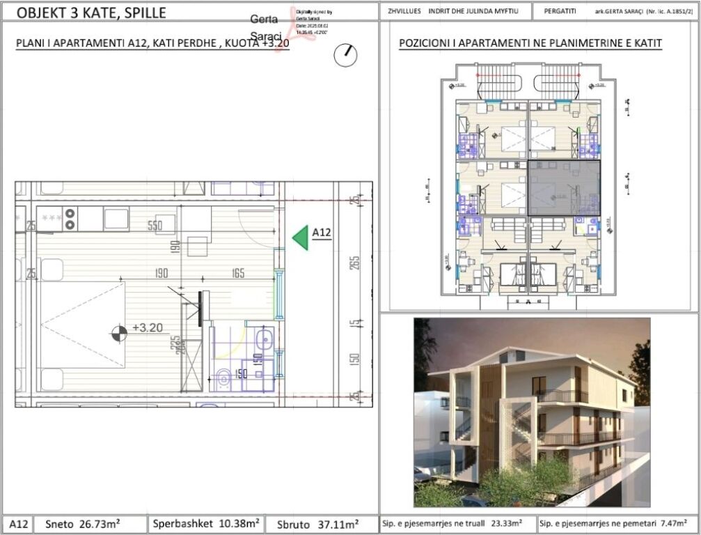 Spille Residence,garsoniere per shitje ne plazhin e mrekullueshem te Spillese