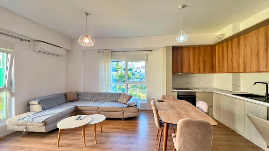 Me Qera: 2+1+2wc 📍Ali Demi (Rez.Kaimi) - Sp.110m² - Orientim:Jug🌞 - 470€/Muaj - Kt.4 || Rezidence e Re