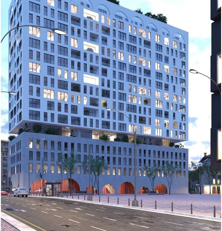 Shitet Apartament 4+1+3 te White Tower Residence tek Komuna e Parisit !