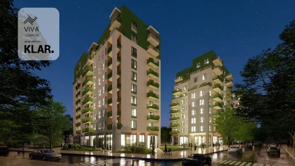 🏡 SHITET APARTAMENT 2+1 TEK KOMPLEKSI VIVA 1