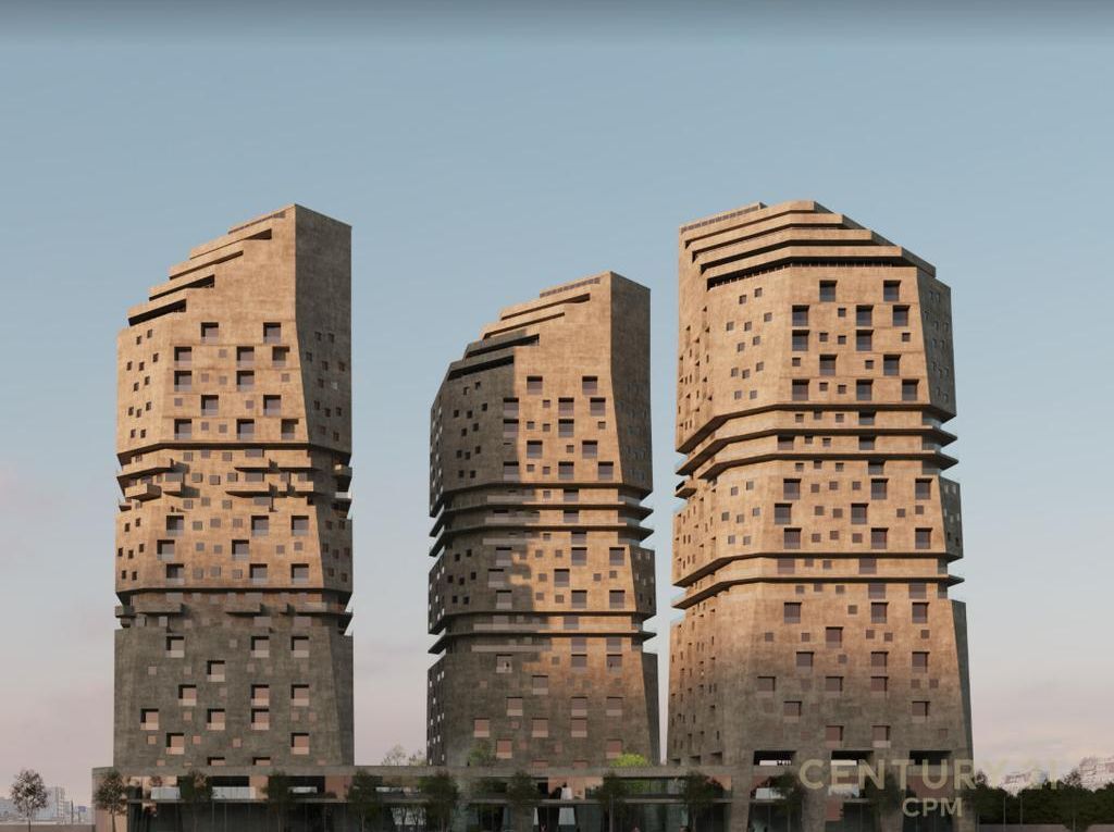 Apartament 2+1+2 për shitje Shqiponja Square Building