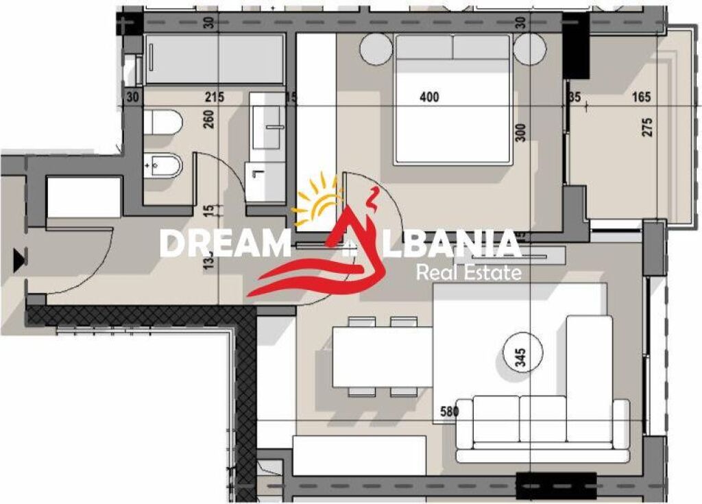 Apartament 1+1 Ne Shitje Te 5 Maji (ID 41111579)