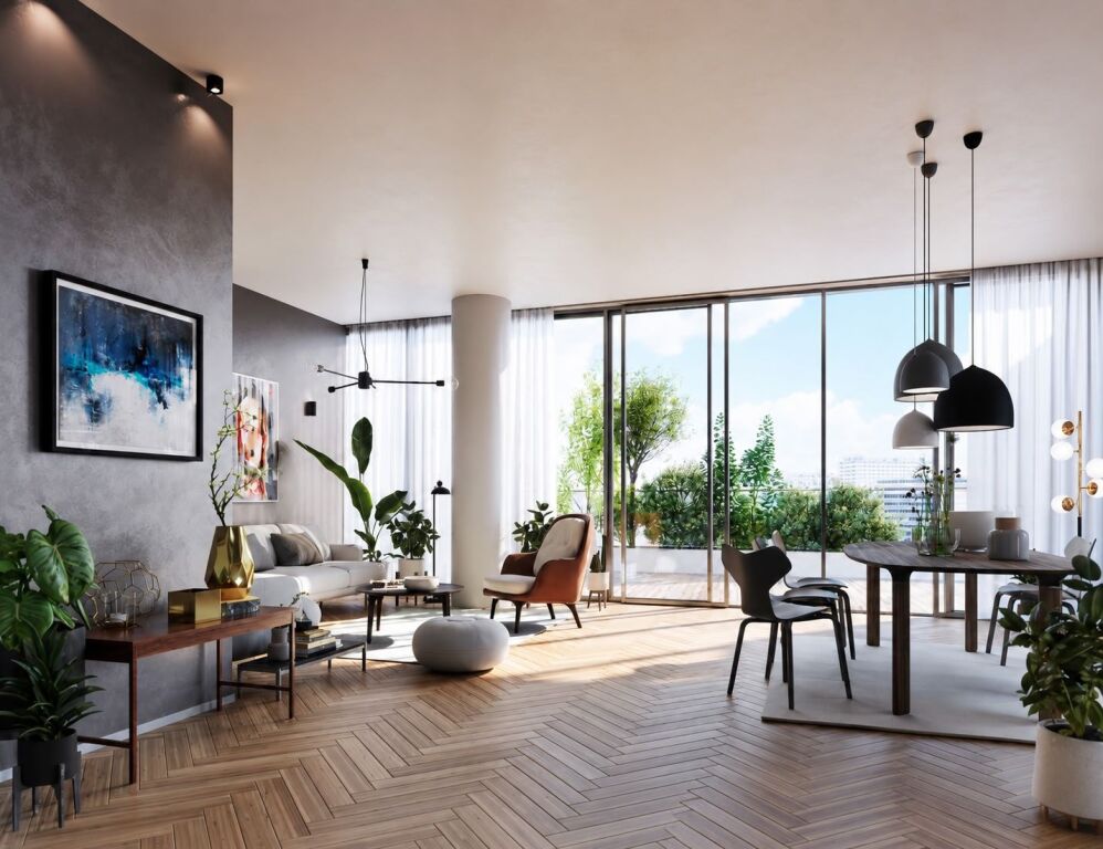 FOR SALE APARTMENT 1+1 – EKSPOZITA BUILDING / Area: 81.63 m²