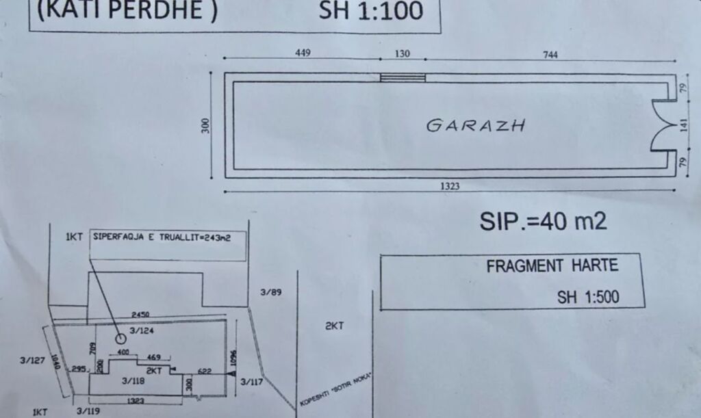 Muzeumi Durres, shesim shtepi private me garage dhe kopesht