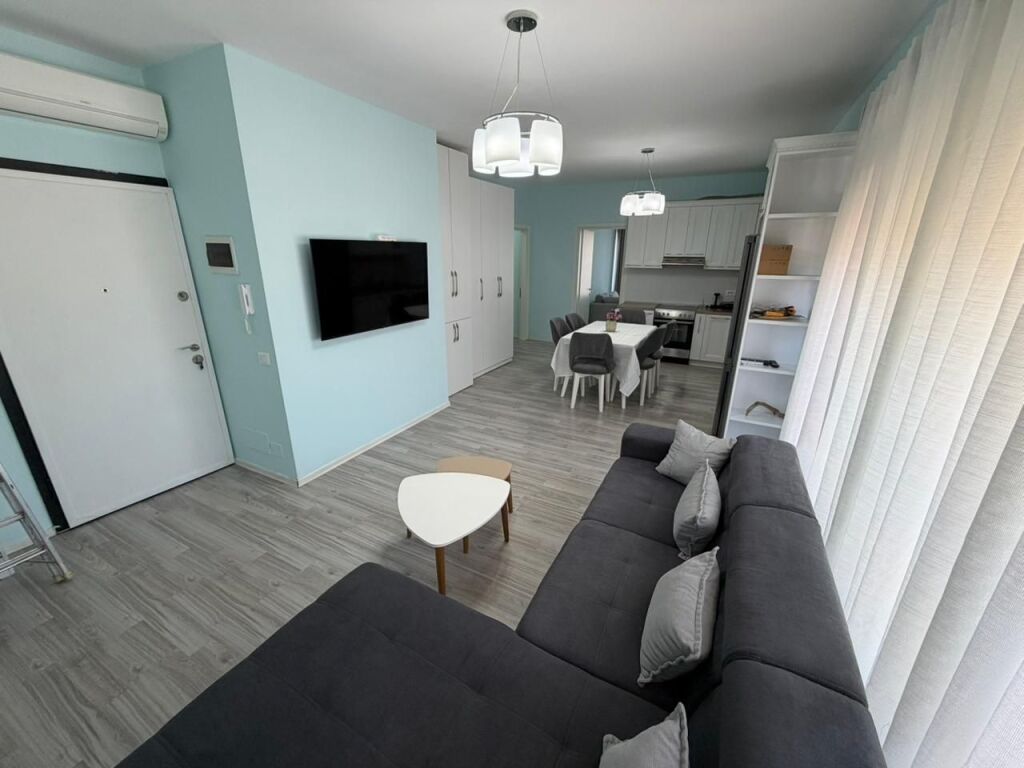 🏡 Apartment 2+1 + 2 bathrooms for rent📍 Dibra Street, near Vila Goldi ✨💰 Price: 65,000 lek/month