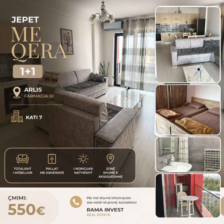 Apartment 1+1 for rent