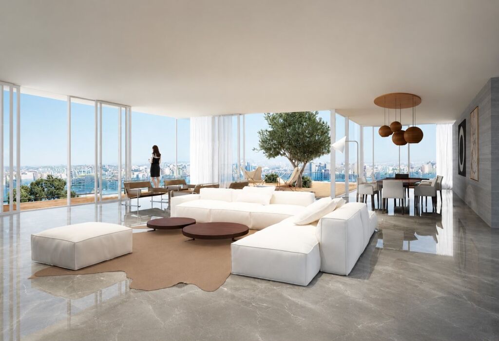 FOR SALE APARTMENT 1+1 – EKSPOZITA BUILDING / Area: 81.63 m²