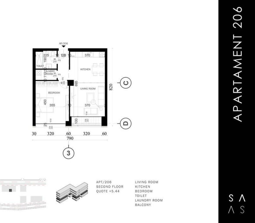 Grow Green - Sauk, Shitet Apartament 1+1!